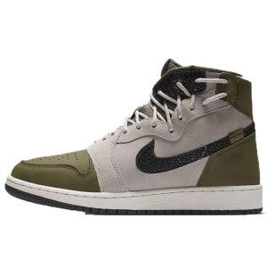 Air Jordan 1 Rebel XX Olive Canvas Green Moon-Particle-Black (AR5599-300)