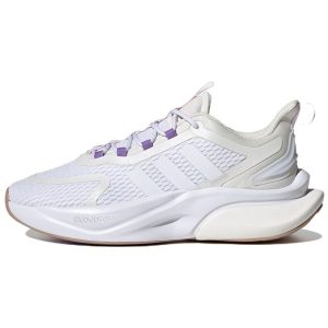 Adidas Alphabounce White College Purple   Cloud-White Team-College-Purple (HP6150)