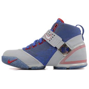 Nike Zoom LeBron 5 All Star Silver Metallic-Silver Metallic-Silver-Varsity-Red (317253-003)