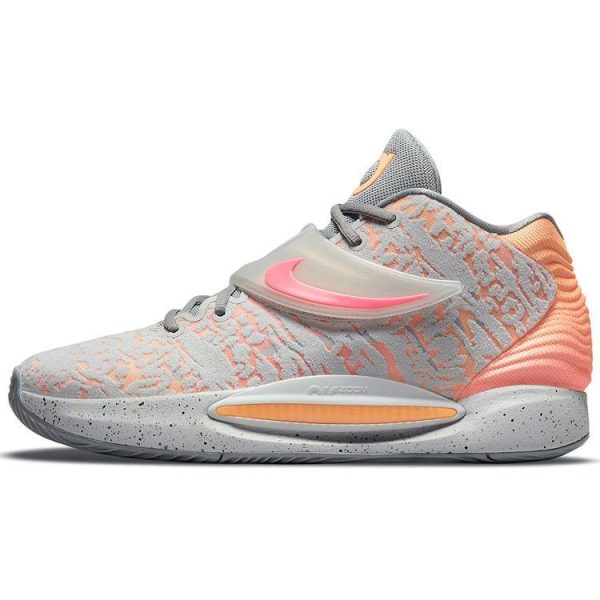 Nike KD 14 Sunset Grey Grey-Fog Sunset-Pulse (CW3935-003)