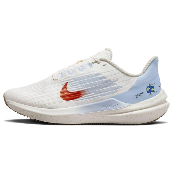 Nike Air Winflo 9 Sail Celestine Blue    Light-Stone Safety-Orange (DX6048-181)