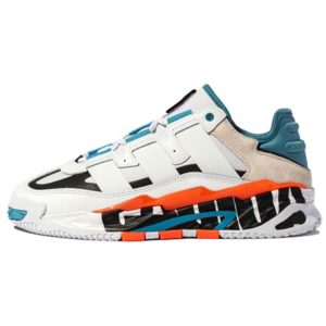 adidas Niteball Big Logo White Solar-Red Hazy-Blue (FX7644)