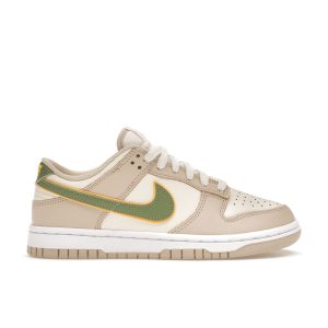 Nike Dunk Low Pale Ivory Oil Green   Cream White Laser-Orange (FQ6869-131)