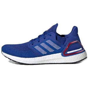 adidas UltraBoost 20 Royal Blue Scarlet Cloud-White (EG0758)