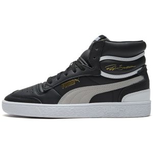 Puma Ralph Sampson Mid Black Grey Violet (370847-01)