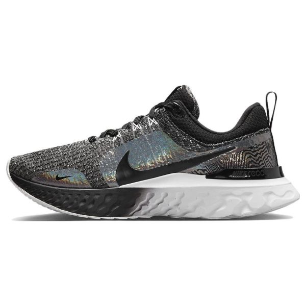 Nike React Infinity Run Flyknit 3 Premium Black Zebra (DZ3027-001)