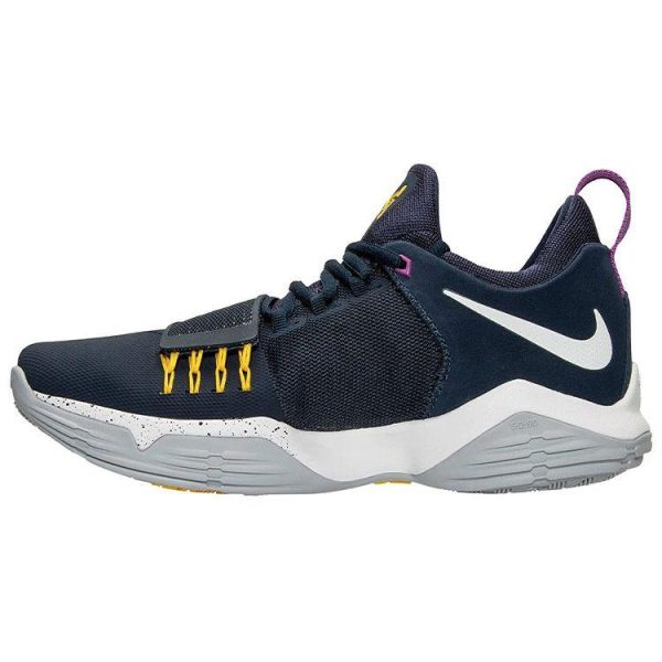 Nike PG 1 The Bait Blue Obsidian University-Gold-Hyper-Violet-Wolf-Grey (878627-417)