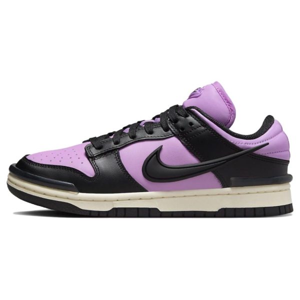 Nike Dunk Low Twist Black Rush Fuchsia Pink Coconut-Milk (DZ2794-500)