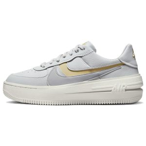 Nike Air Force 1 PLTAFORM Photon Dust Blue Team-Gold Sail (DJ9946-002)