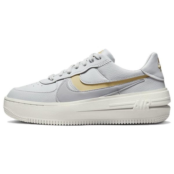 Nike Air Force 1 PLTAFORM Photon Dust Blue Team-Gold Sail (DJ9946-002)