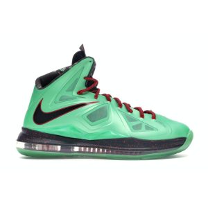 Nike LeBron 10 Cutting Jade  Trmln Blk-Unvrsty-Rd-Fbrglss (541100-303)