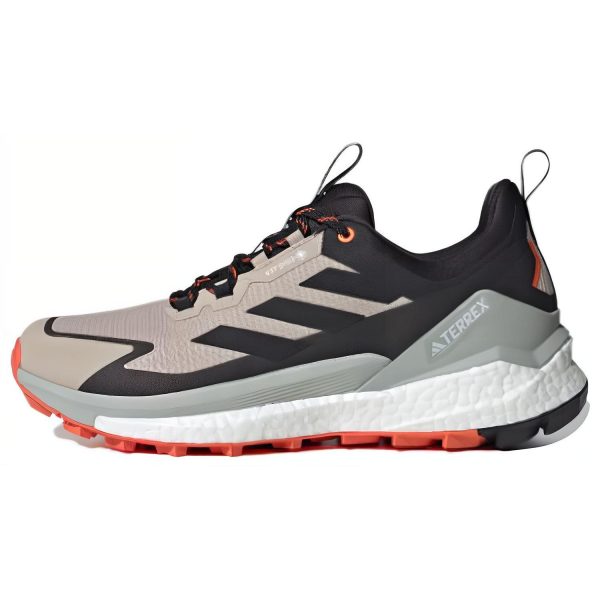 adidas Terrex Free Hiker 20 Low GORE-TEX Wonder Beige Orange Purple Core-Black Semi-Impact-Orange (IG5459)