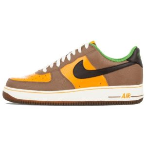 Nike Air Force 1 Premium Super Bowl Orange Shock-Orange Black-Bison (312945-801)