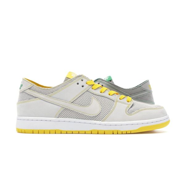 Nike Ishod Wair x SB Dunk Low Mismatch Green White Aloe-Verde (AR1399-113)