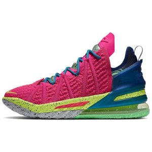 Nike LeBron 18 EP Los Angeles By Night Pink Pink-Prime Multi-Color (DB7644-600)