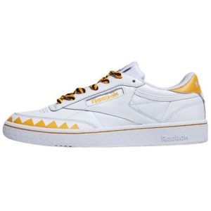 Reebok Sanrio x Club C 85 Gudetama   White Track-Gold Black (EH3050)