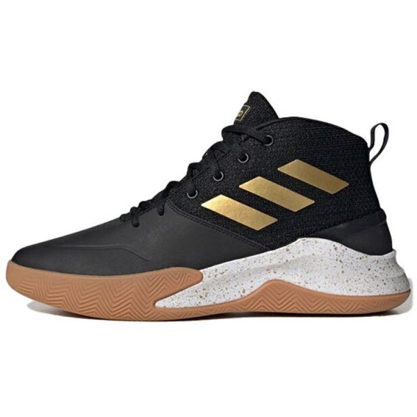 adidas Own The Game Black Matte Gold Core-Black Cloud-White (EE9636)