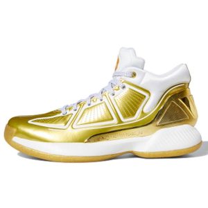 adidas D Rose 10 Metallic Gold - Cloud-White (FW9487)