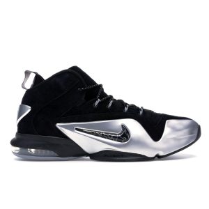 Nike Zoom Penny VI Premium Black Metallic Silver (749629-002)