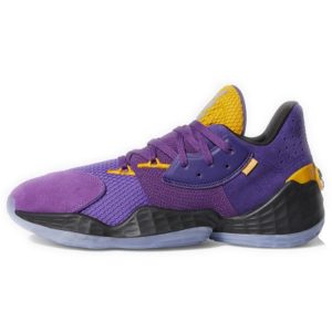 Adidas   4 Su Casa Mi Casa -   Los Angeles Lakers Purple Team-College-Purple Team-College-Gold (FW7496)