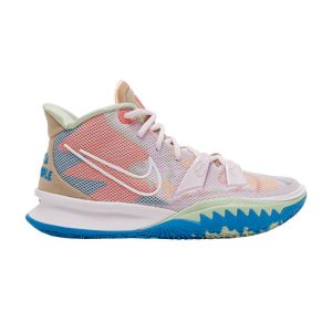 Nike Kyrie 7 EP 1 World 1 People    Regal Pink Hemp Honeydew White (CQ9327-600)