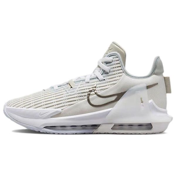 Nike Lebron Witness 6 EP White Metallic Pewter Summit-White Light-Bone Aura (DC8994-102)