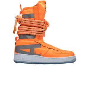 Nike SF Air Force 1 High Total Orange White (AA1128-800)