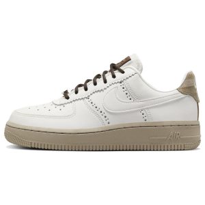 Nike Air Force 1 Low Brogue White Sail Khaki (FV3700-112)