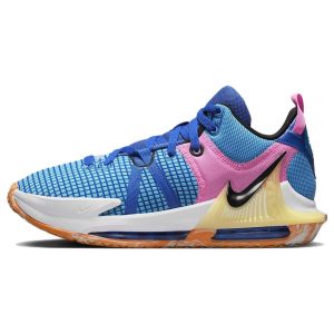 Nike LeBron Witness 7 EP Hyper Royal Pink Blue Blue-Lightning White (DM1122-400)