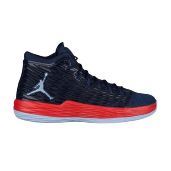 Air Jordan Jordan Melo M13 Midnight Navy    Max-Orange-Ice-Blue (881562-406)