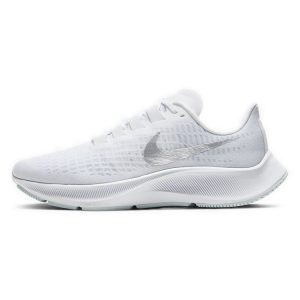 Nike Air Zoom Pegasus 37 White Metallic Silver Aura (BQ9647-101)