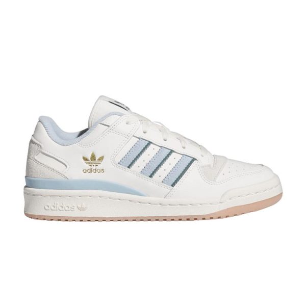 Adidas Forum Low CL White Wonder Blue   Cloud-White Cream-White (IG3964)