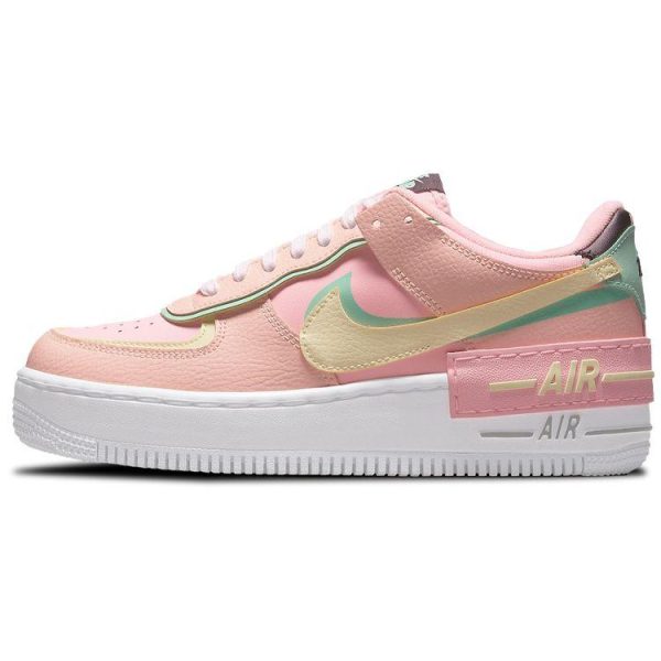 Nike Air Force 1 Shadow Arctic Punch Barely Volt Pink Crimson-Tint Green-Glow (CU8591-601)