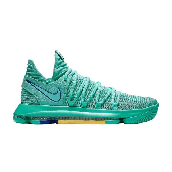 Nike KD 10 EP City Edition 2 Green Hyper-Turquoise Racer-Blue (897816-300)