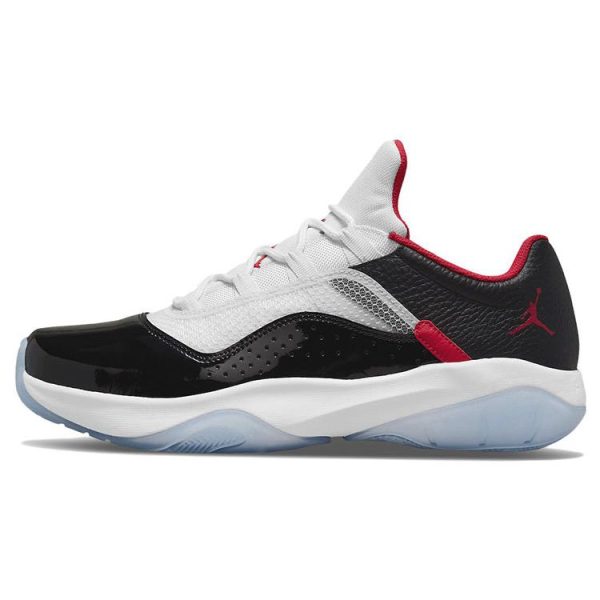 Air Jordan 11 CMFT Low White Black University Red (DO0613-160)