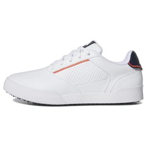 Adidas Retrocross Spikeless Golf White Collegiate Navy   Cloud-White (IE2157)