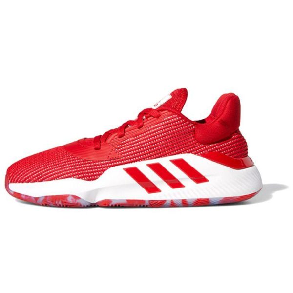 Adidas Pro Bounce 2019 Low Scarlet   Red Cloud-White (EF9841)