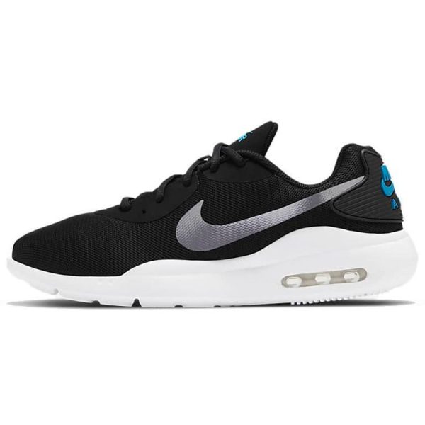 Nike Air Max Oketo Black Cool Grey   Laser-Blue White Metallic-Cool-Grey (AQ2235-015)