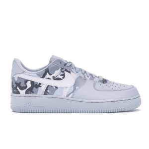 Nike Air Force 1 Grey Reflective Camo Pure-Platinum Wolf-Grey (823511-009)
