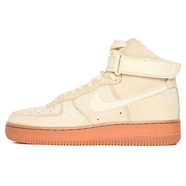 Nike Air Force 1 High 07 LV8 Suede Mushroom Tan Muslin-Gum Medium-Brown (AA1118-100)