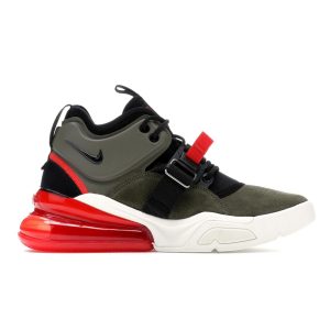 Nike Air Force 270 Olive Green Medium-Oliver Black-Challenge-Red-Sail (AH6772-200)