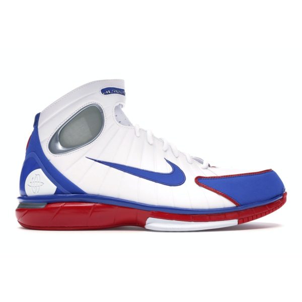 Nike Air Zoom Huarache 2K4 All-Star 2016 White Game-Royal-Sport-Red-Metallic-Silver (308475-100)