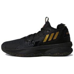 Adidas Dame 8 GOAT Spirit   Black Gold (GY2774)