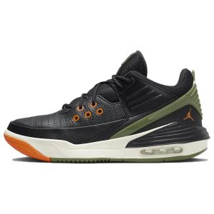 Air Jordan Jordan Max Aura 5 Black Sky J Light Olive   Bright-Mandarin Sail (DZ4353-003)