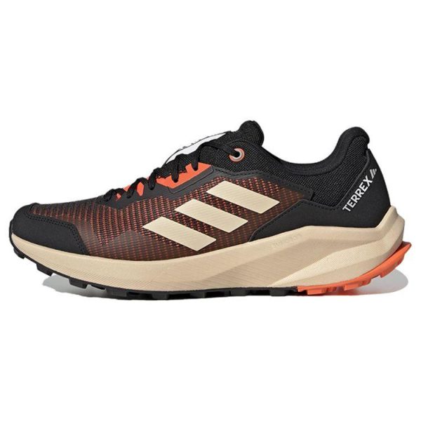 Adidas Terrex Trail Rider Black Impact Orange   Sand-Strata Core-Black (HR1156)