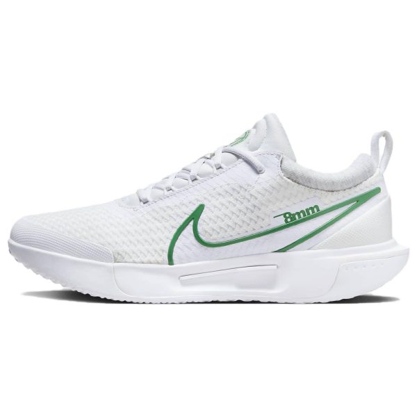 NikeCourt Zoom Pro HC White Kelly Green   Off-White (DV3278-103)