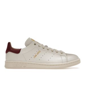 Adidas Stan Smith Lux Off White Burgundy   - Pantone (HQ6786)