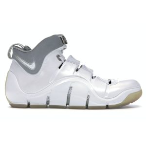 Nike Zoom LeBron 4 White Chrome White-Reflective-Silver-Chrome (314647-112)