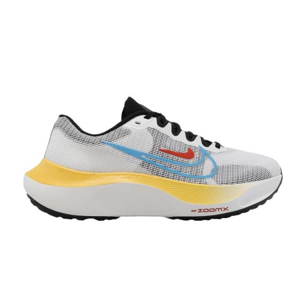 Nike Zoom Fly 5 White Picante Baltic Blue Black Picante-Red (DM8974-002)