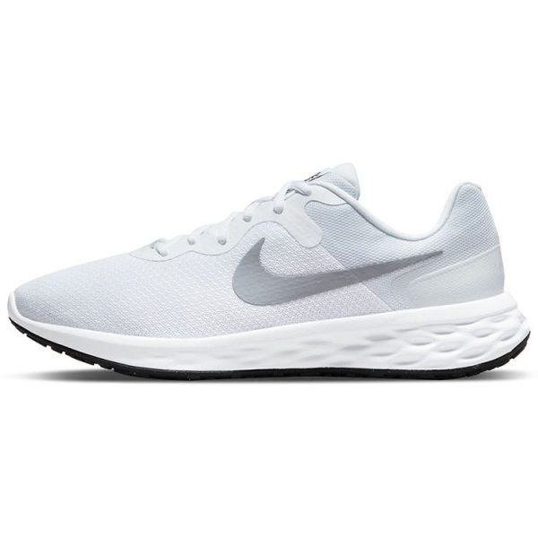 Nike Revolution 6 Next Nature White Pure Platinum Black Wolf-Grey (DC3728-100)